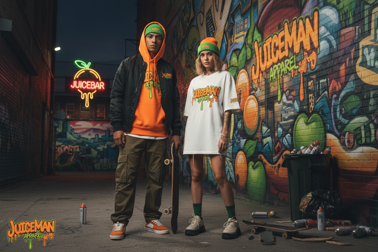 JuiceMan apparel 